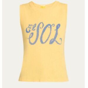 MOTHER The Strong and Silent Type Tank Top Size XS